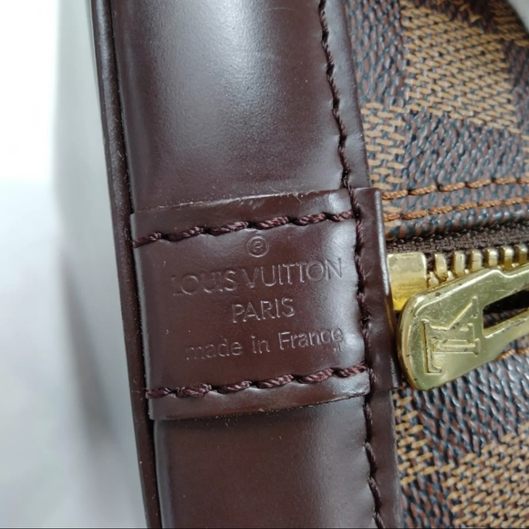 Louis Vuitton Alma Pm Damier Ebene Leather/Canvas Handbag - Picture 15 of 16